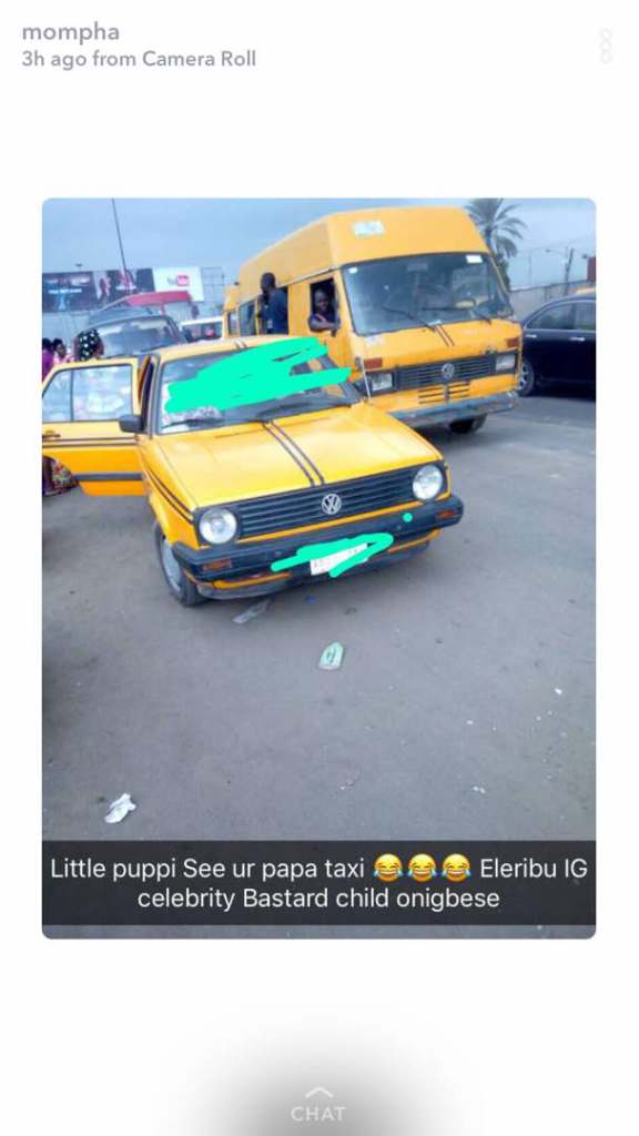 Mompha replies Hushpuppi, shares photos of Hushpuppi's father Taxi in Lagos
