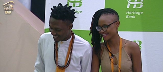 Efe and Marvis while in the House, during one of their tasks.