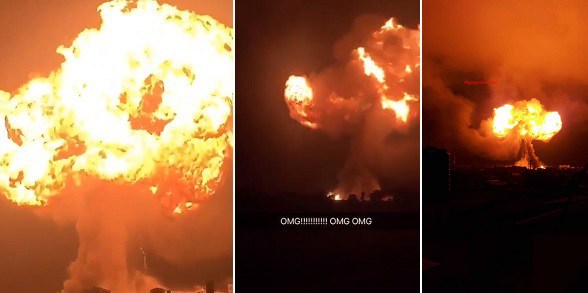 Breaking: Many feared dead following a gas explosion in Ghana (video)