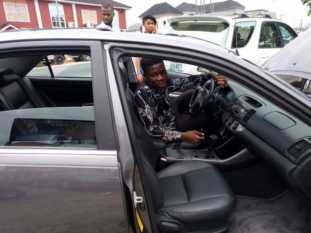 Teenage Pastor In Rivers State Flaunts Millions, Show Off New Car He Just Bought (photos)