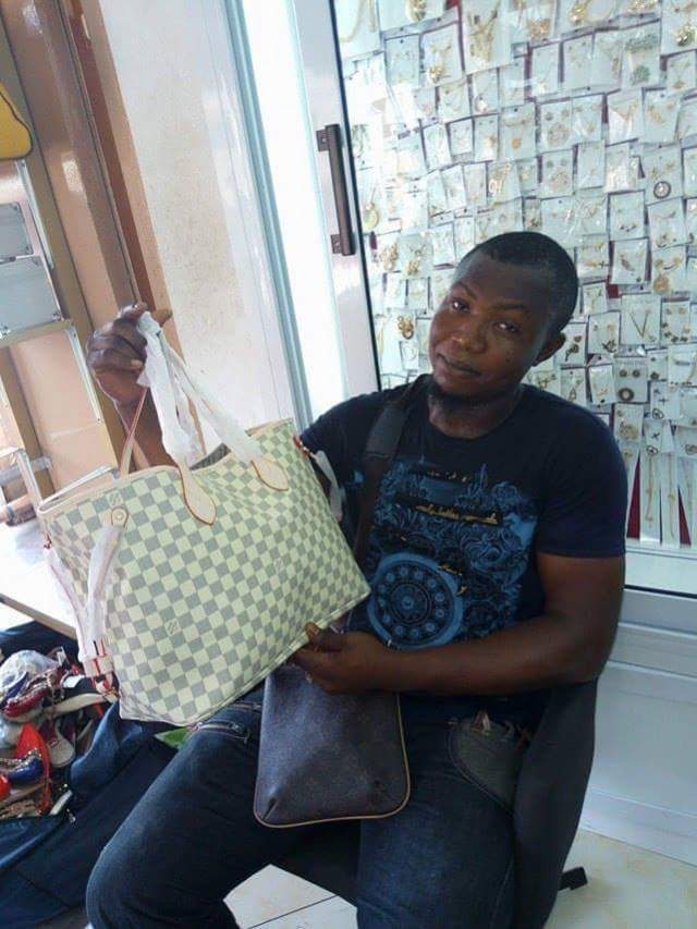 'My designer bags can feed Hushpuppi and his family for 5 years' - Nigerian Guy brags