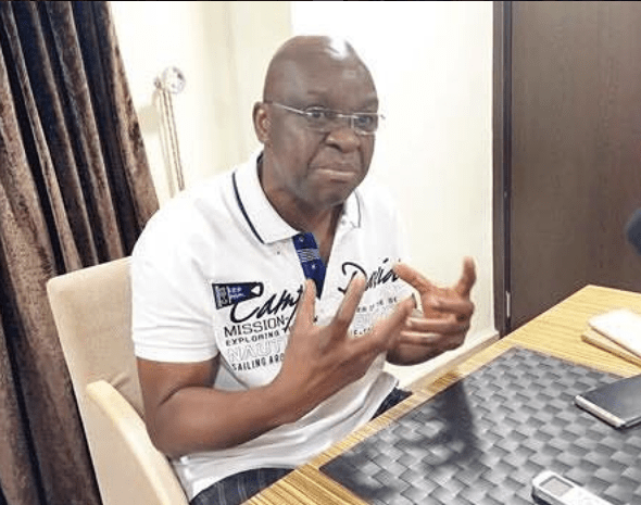 Gov. Fayose Mad At Buhari For Not Waking Him Up With A Birthday Call.