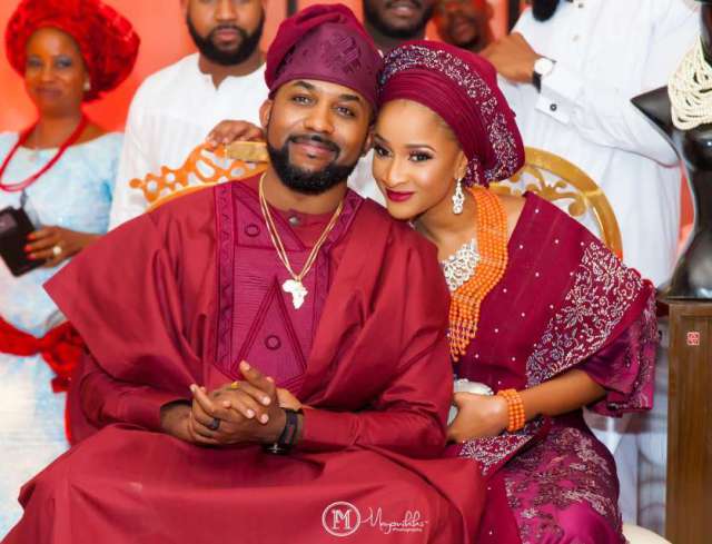 First photo of the access card required to gain access into Banky W and Adesua's traditional wedding