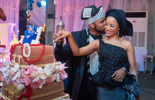 Banky W mistakenly shares Adesua's Nak£d photo on Snapchat