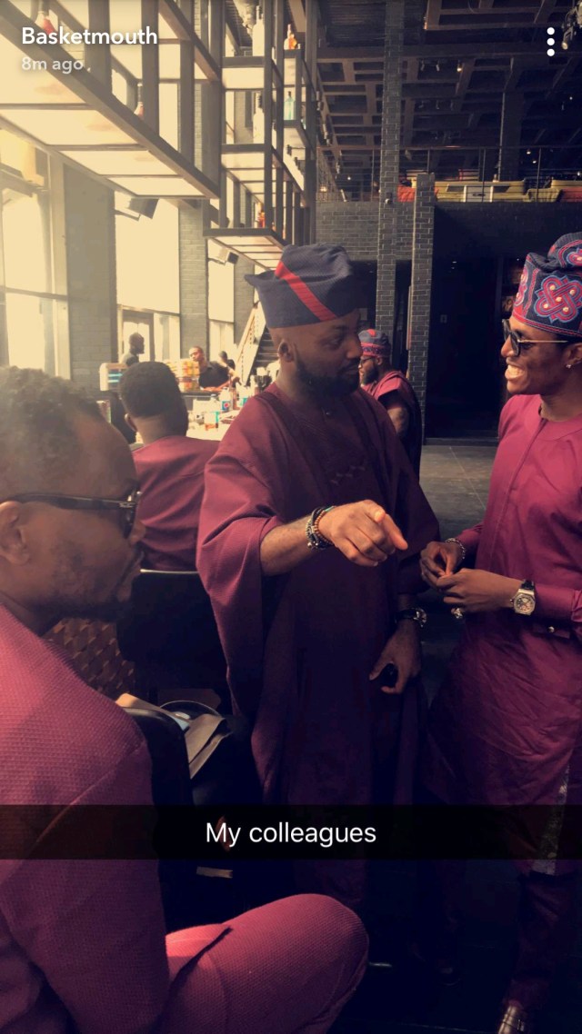 In Photos: Banky W And His Groomsmen Step Out For His Traditional Wedding.