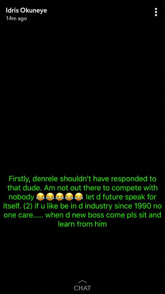 'I'm The Boss Now, Sit Down And Learn From Me' - Bobrisky Replies Denrele Edun.