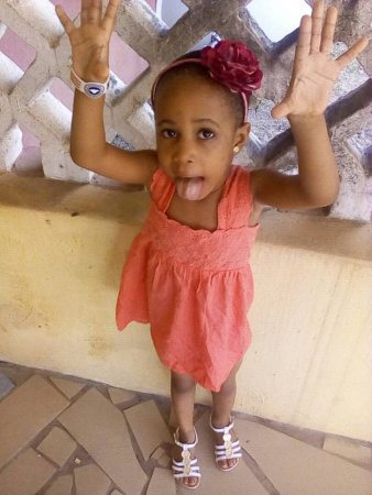 Anu Adeleke, the alleged first daughter Davido denied, clocks 4 years today. (photos)