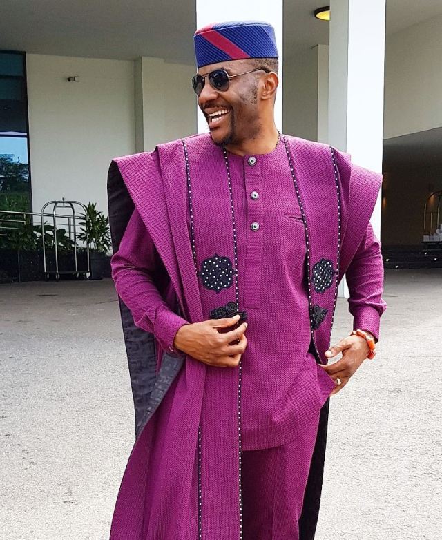 "This is not an Agbada" - Actor Femi Branch Tells Ebuka And His Tailor, Ugo Monye