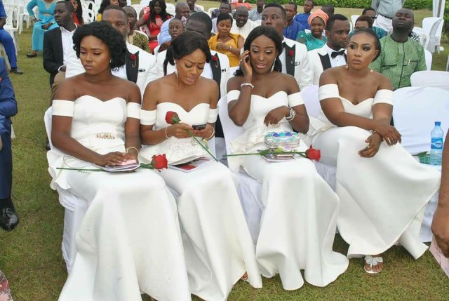 Female Best Man steals the show at her brother's wedding in Akwa Ibom (photos)