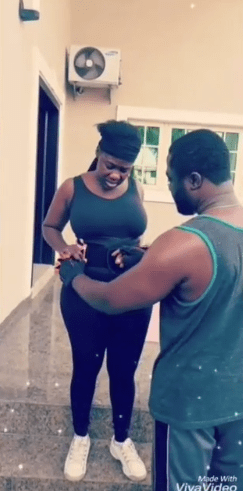 Mercy Johnson & Her Husband Serve Some Serious Couple Fitness Goals. (Photos)