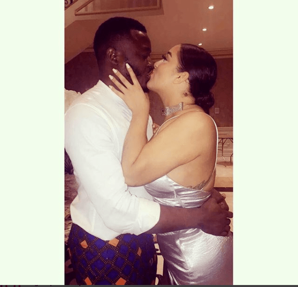 MC Galaxy shows off new girlfriend, shares photos of them kissing