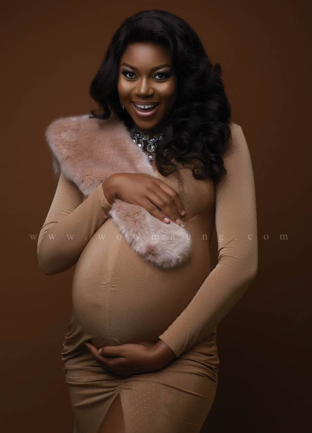 Nigerian woman claims Yvonne Nelson snatched her British Husband and got pregnant for him.