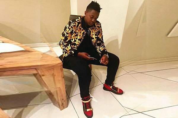 Mugabe's Son Pours Champagne Over His N21m 'Expensive Watch' As He Parties In South Africa