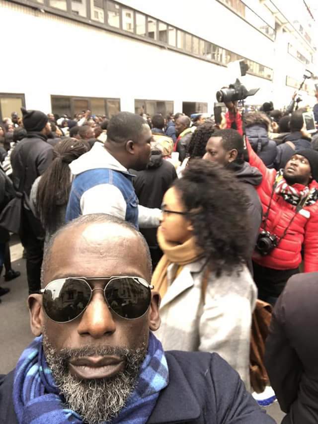 Didier Drogba And Hundred Others Protest Against Slave Market In France (Video)