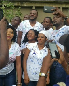 Odunlade Adekola Celebrates As He completes his Degree course At The University of Lagos