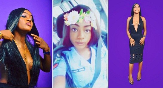 Beautiful Female Nigerian Police Officer Shares Stunning Pictures To Celebrate Her Birthday