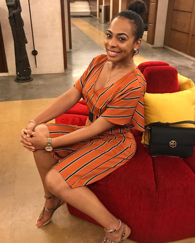 BBNaija's TBoss stuns in new photos with Actor RMD