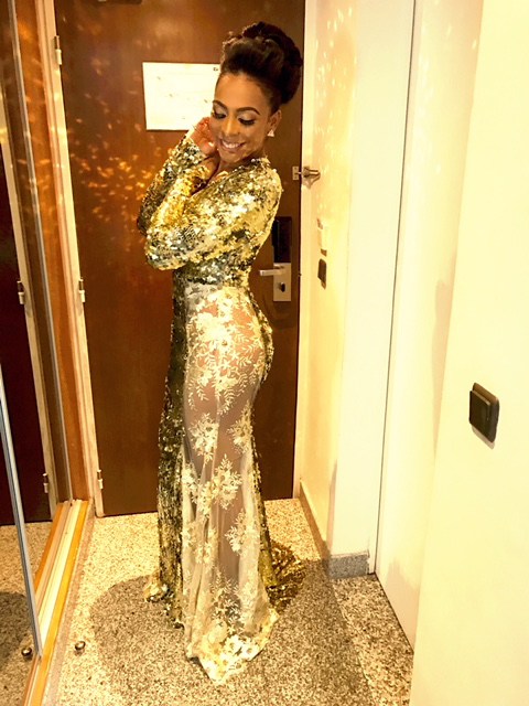 BBN's TBoss Steps Out For AFRIMA 2017 Without 'Underwear' (Photos)