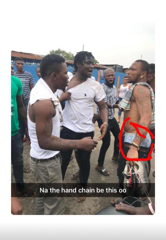 Popular Yahoo Boy, Tomiwa caught stealing in Egbeda this morning (Video)