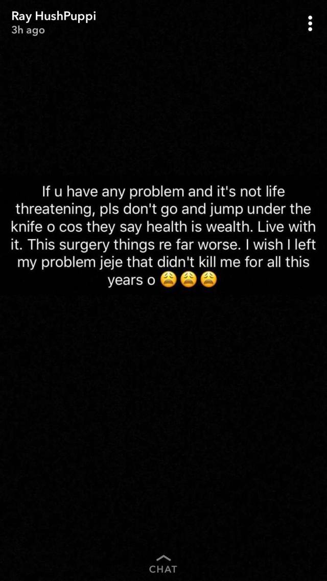 Hushpuppi Bitterly Regrets Going Under Surgery; Admonishes People To Try And Stay Healthy.