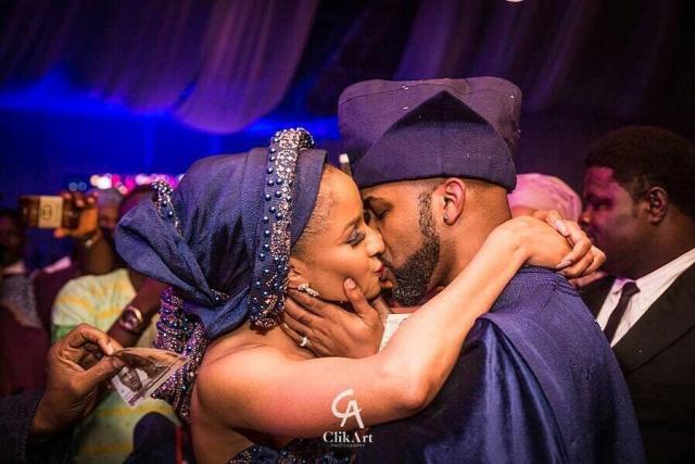 Moment Banky W and Adesua shared their first kiss, dance (video)