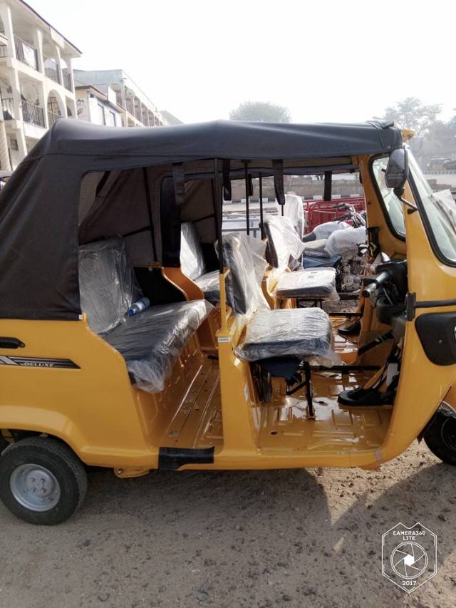 Photos Of A Lady Who Assembles 'Keke Napep' In Anambra