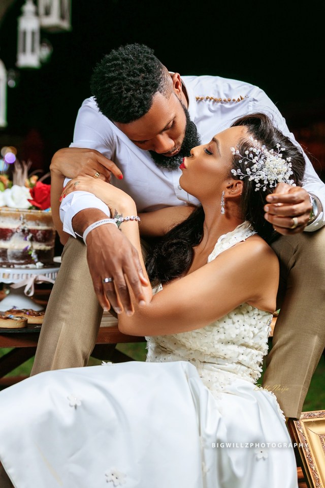 Issa Bride: TBoss looks beautiful in New Romantic Wedding Photos