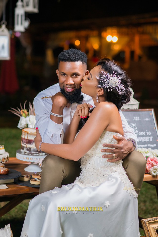 Issa Bride: TBoss looks beautiful in New Romantic Wedding Photos