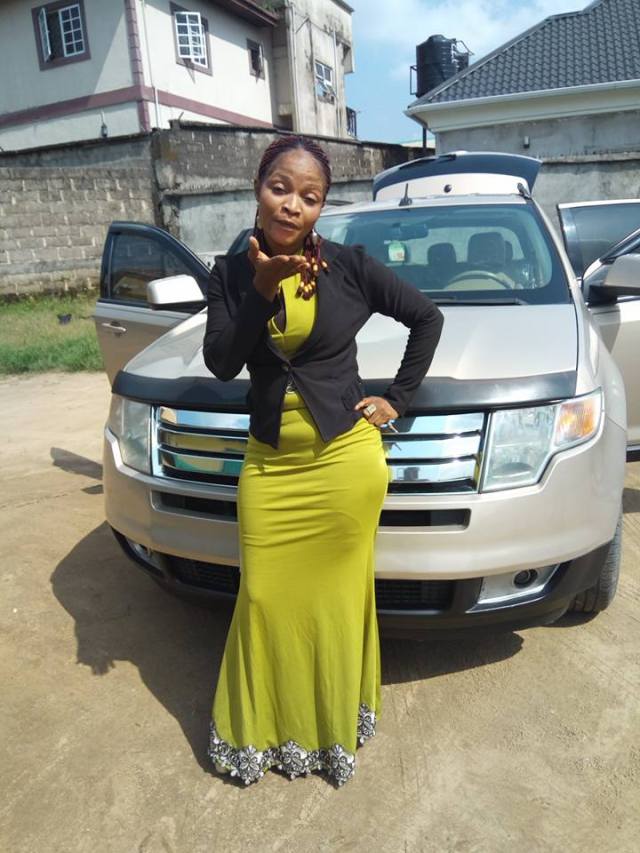 Nigerian woman gets brand new car few days after she gave her old car to her church