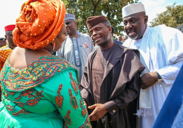 Osinbajo inspects statues recently built by Gov Okorocha in Imo State