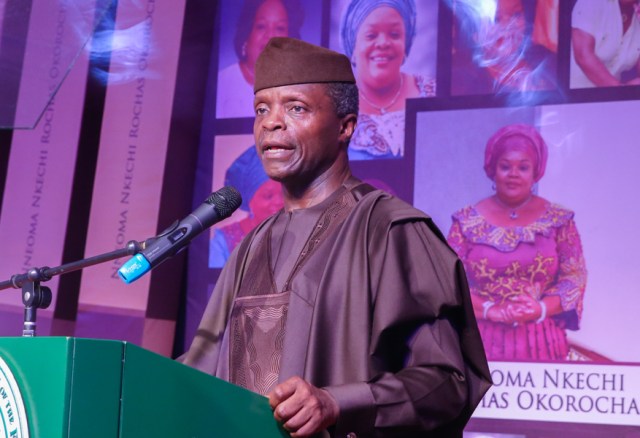 Osinbajo inspects statues recently built by Gov Okorocha in Imo State