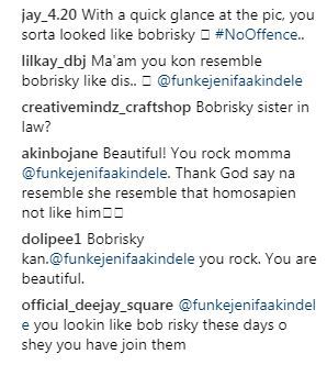 'Aunty, you look like Bobrisky' - Fans tell Funke Akindele over her new look
