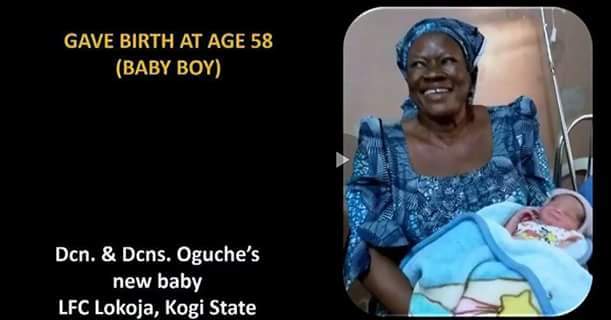 58 Year Old Woman Gives Birth In Kogi State. (Photos)