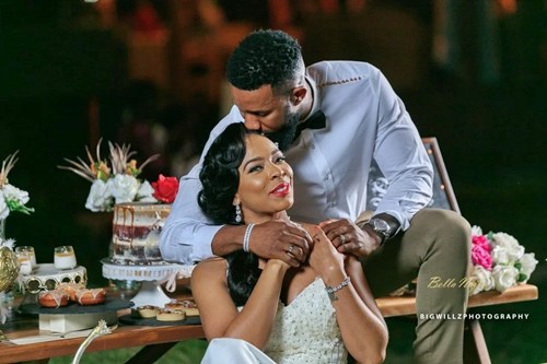 Issa Bride: TBoss looks beautiful in New Romantic Wedding Photos