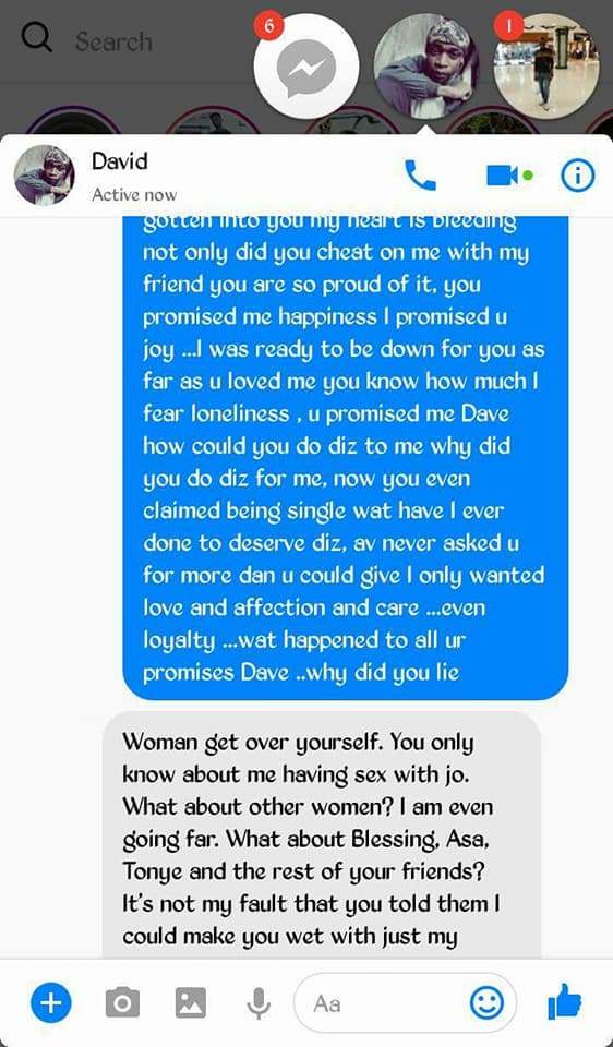 Lady calls out boyfriend she gives money, for cheating on her with her bestfriend