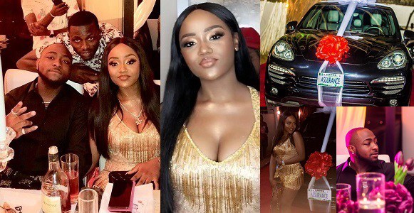 More photos of Davido's girlfriend, Chioma and her new Porsche