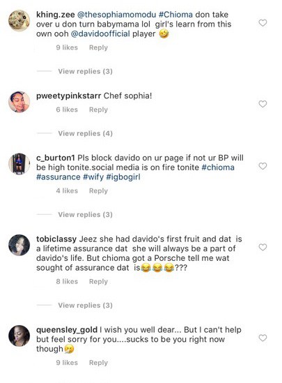 Trolls come for Sophia Momodu after Davido gifts Chioma a Porsche