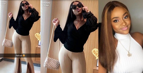 Davido shares hot photo of his girlfriend, Chioma