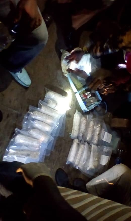 7.5kg of cocaine concealed inside heavy metals, seized in Rivers State (Photos)