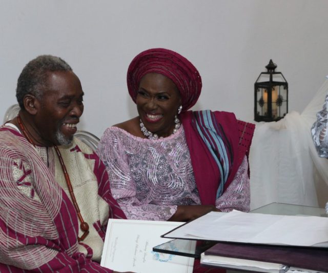 More photos from the N10million White Wedding of Olu Jacobs and Joke Silva's son (photos)