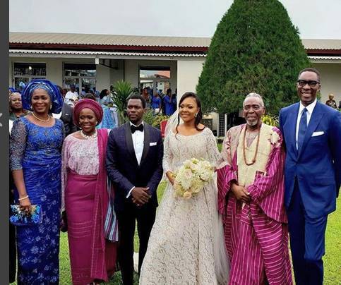 More photos from the N10million White Wedding of Olu Jacobs and Joke Silva's son (photos)