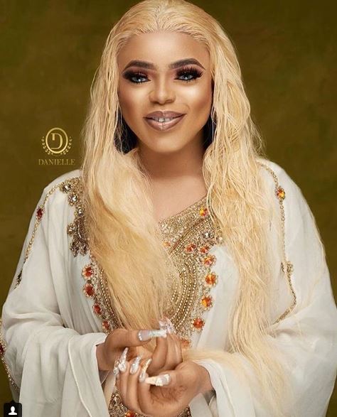 Bobrisky releases unedited photos to prove his skin is flawless