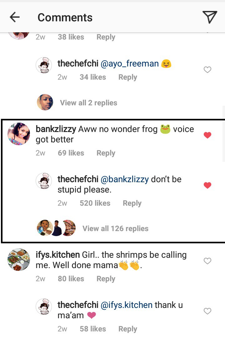 Chioma slams troll Who Called Davido 'Frog Voice'