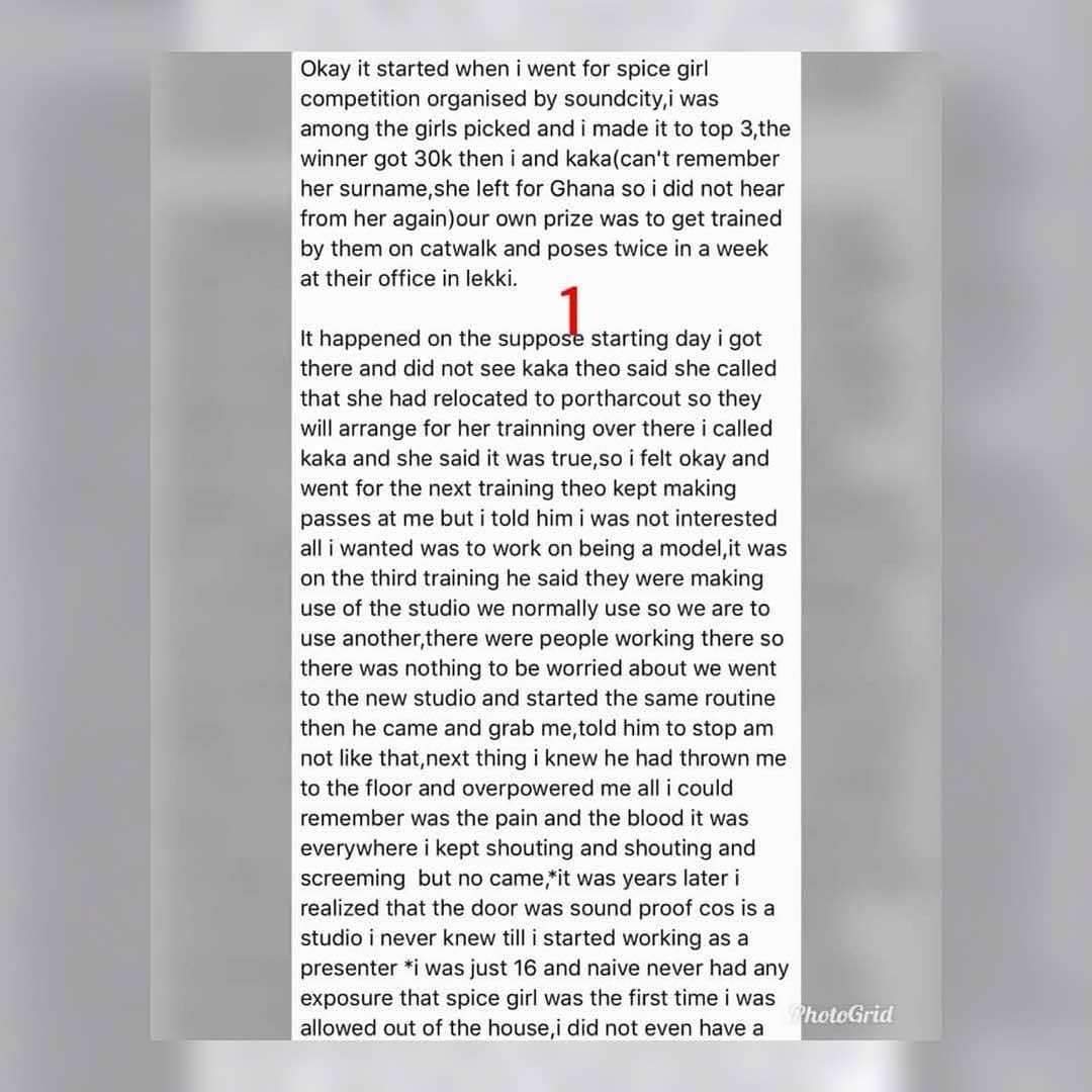 Married Lady accuses Linda Ikeji's staff of raping and disvirgining her