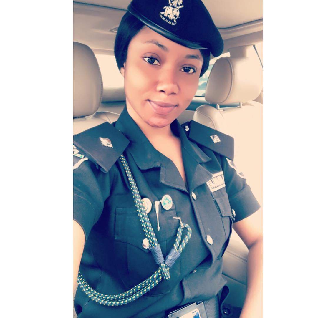 Photos of Nigeria's most beautiful Policewoman!