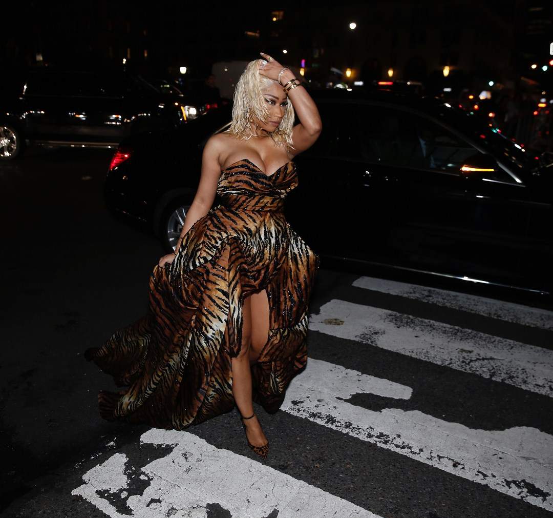 Unbothered Nicki Minaj shares hot photos after Cardi B attack