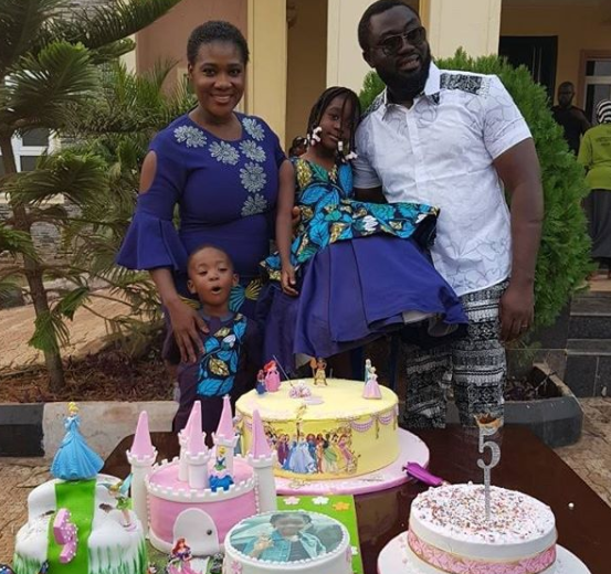 Mercy Johnson throws daughter a party for her 5th birthday