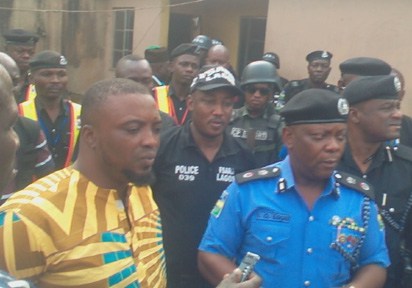 Lagos Police Arrest Badoo Cult Leader, Destroy Shrine (Photos)