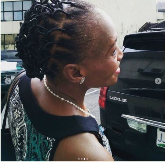 Kemi Olunloyo's first pictures since release from prison