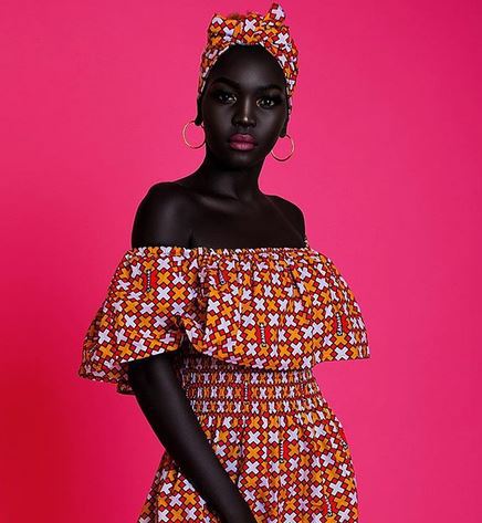 Sudanese Model 'Queen of the dark' Shares Lovely New Photos